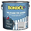 Bondex Holzschutzfarbe für Außen (Silbergrau, 2,5 l, Seidenglänzend) | BAUHAUS