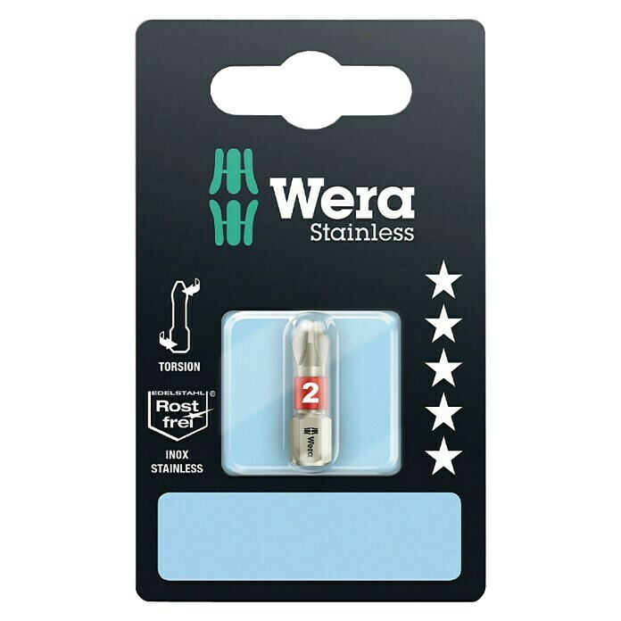 Wera Bit 3851/1 Edelstahl (PH 2, 25 mm)