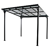 Sunfun Aanbouwpaviljoen Poly (l x b: 300 x 300 cm, Antraciet)