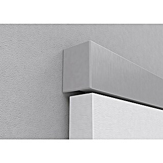 Entravia Schiebetürbeschlag Bright-Slide (Vor der Wand laufend, Aluminium, Art Beschlag: Geschlossen, 2.000 mm)