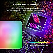 Ksix Plafón LED Smart Twilight (72 W, L x An x Al: 47,5 x 47,5 x 6,2 cm, Plata, Multicolor) | BAUHAUS