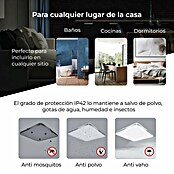 Ksix Plafón LED Smart Twilight (72 W, L x An x Al: 47,5 x 47,5 x 6,2 cm, Plata, Multicolor) | BAUHAUS