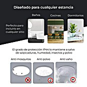 Ksix Plafón LED redondo inteligente Halo (60,9 W, Ø x Al: 47 x 6 cm, Blanco, RGB) | BAUHAUS