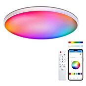 Ksix Plafón LED redondo inteligente Halo (60,9 W, Ø x Al: 47 x 6 cm, Blanco, RGB) | BAUHAUS