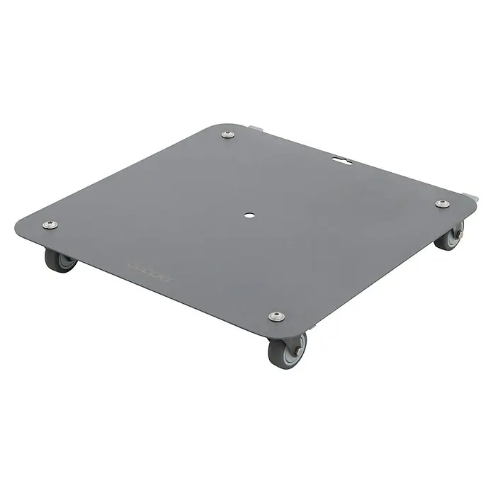 Doppler Schirmständer Fahrgestell Vario - L x B: 42 x 42 cm, Geeignet für: Schirmständer - Die Doppler Transportplatte erleichtert den Transport von schweren Gegenständen mit ihren stabilen Rollen und der robusten Konstruktion.
