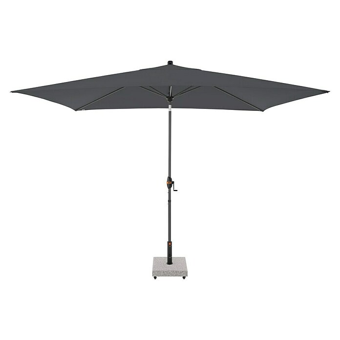 Doppler Marktschirm myZone (Anthrazit, Bespannungsmaß (L x B): 200 x 300 cm) | BAUHAUS