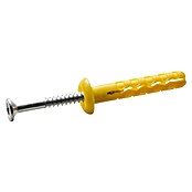 Placafix Taco con tornillo (Diámetro cabeza: 6 mm, Longitud taco: 38 mm, 500 ud.) | BAUHAUS