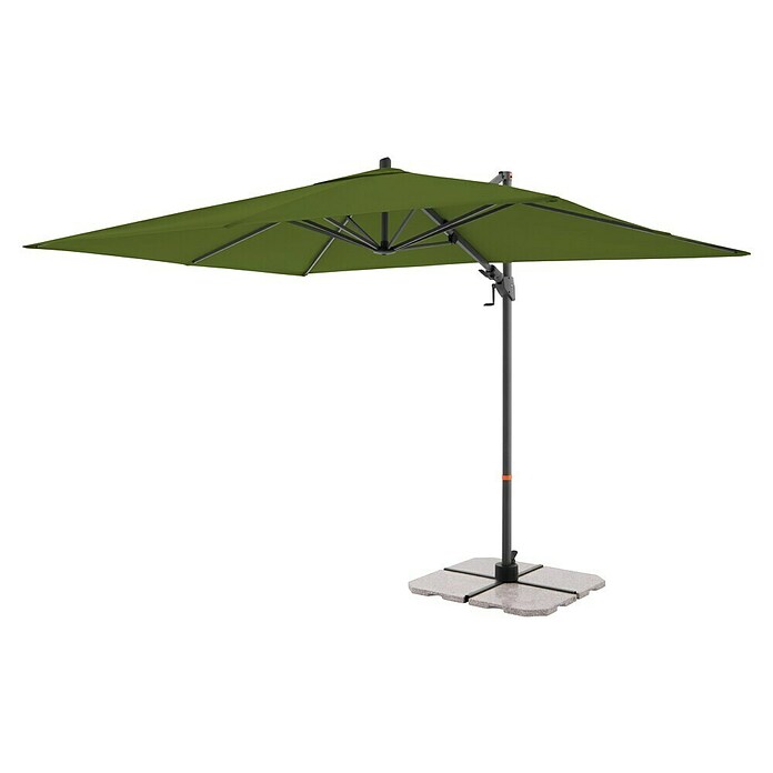 Doppler Ampelschirm myZone AX (Kiwi, Bespannungsmaß (L x B): 320 x 240 cm) | BAUHAUS