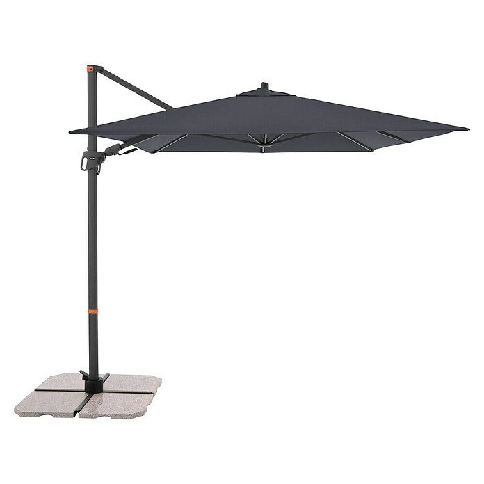 Doppler Ampelschirm myZone AX (Anthrazit, Bespannungsmaß (L x B): 320 x 240 cm) | BAUHAUS