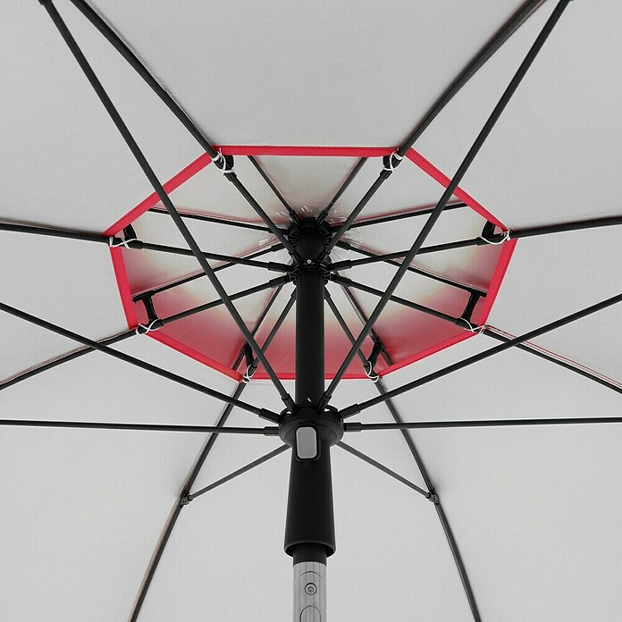 Doppler Strandschirm Windprofi Neo (Rot, Durchmesser Bespannung: 200 cm) | BAUHAUS