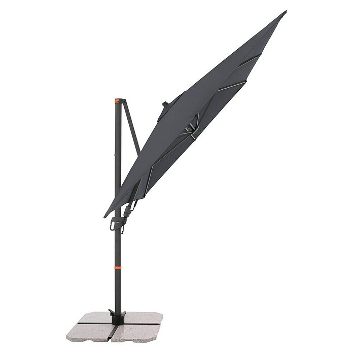 Doppler Ampelschirm myZone AX (Anthrazit, Bespannungsmaß (L x B): 320 x 240 cm) | BAUHAUS