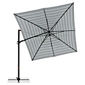 Doppler Ampelschirm myZone AX (Blockstreifen Anthrazit, Bespannungsmaß (L x B): 320 x 240 cm) | BAUHAUS