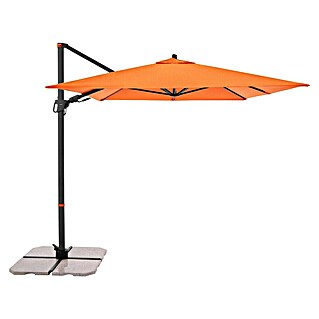 Doppler Ampelschirm myZone AX (Orange, Bespannungsmaß (L x B): 320 x 240 cm)