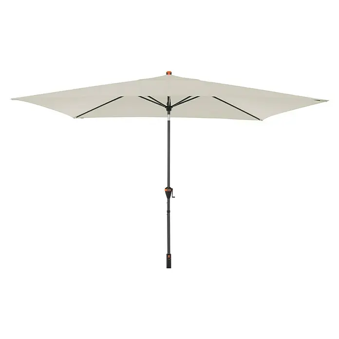 Doppler Marktschirm myZone - Natur, Bespannungsmaß (L x B): 200 x 300 cm - Dieser quadratische Sonnenschirm bietet optimalen Schutz vor der Sonne. Das moderne Design passt perfekt in jeden Garten.