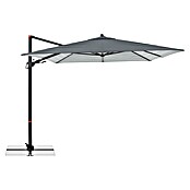 Doppler Ampelschirm myZone AX (Blockstreifen Anthrazit, Bespannungsmaß (L x B): 320 x 240 cm) | BAUHAUS
