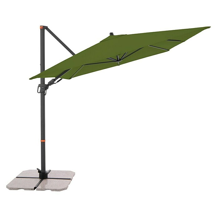 Doppler Ampelschirm myZone AX (Kiwi, Bespannungsmaß (L x B): 320 x 240 cm) | BAUHAUS