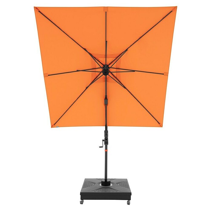 Doppler Ampelschirm myZone AX (Orange, Bespannungsmaß (L x B): 210 x 210 cm) | BAUHAUS