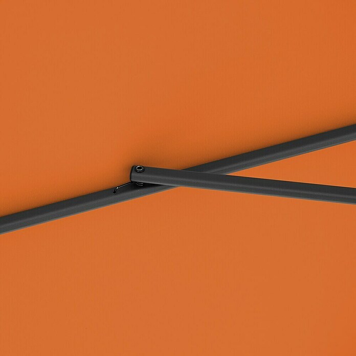 Doppler Ampelschirm myZone AX (Orange, Bespannungsmaß (L x B): 210 x 210 cm) | BAUHAUS