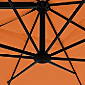 Doppler Ampelschirm myZone AX (Orange, Bespannungsmaß (L x B): 210 x 210 cm) | BAUHAUS