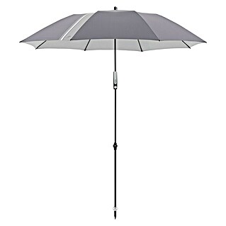 Doppler Expert Strandschirm Manual Muli (Anthrazit, Durchmesser Bespannung: 160 cm)
