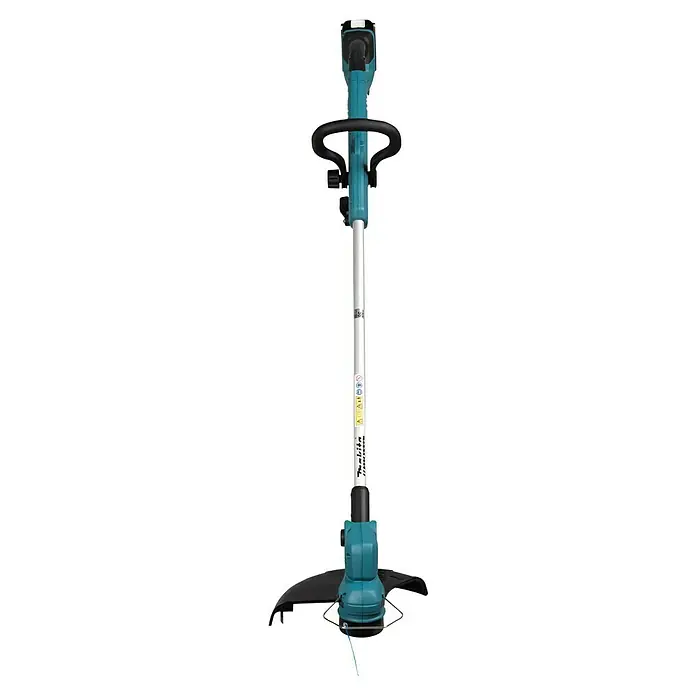 Makita LXT 18V Akku-Rasentrimmer DUR193F01 - 18 V, Li-Ionen, 1 Akku - Aufsicht eines akkubetriebenen Makita-Rasentrimmers, der für präzise Rasenpflege und Kantenschnitt entwickelt wurde, ideal für den Garten.