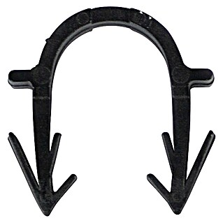 Solarfloor Rohrhalter (6 mm, Schwarz, 50 Stk.)