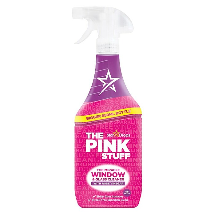 Sredstvo za čišćenje stakla The Miracle Glass and Window Cleaner  (850 ml, Boca sa zatvaračem sa zaštitom za djecu) | BAUHAUS