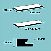 Vinylvloer (1.220 x 228 x 3,8 mm, Planken) | BAUHAUS