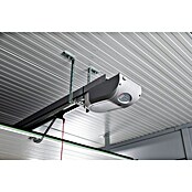 Telluria Garage Classico 3663G inkl. Elektro-Set und Innenwandverkleidung (Außenmaß inkl. Dachüberstand (B x T): 388 x 658 cm, Weiß/Anthrazit, Stahl, Elektro-Set) | BAUHAUS