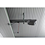 Telluria Garage Classico 3654G (Außenmaß inkl. Dachüberstand (B x T): 388 x 568 cm, Stahl, Lichtgrau/Anthrazit, Ohne Set) | BAUHAUS
