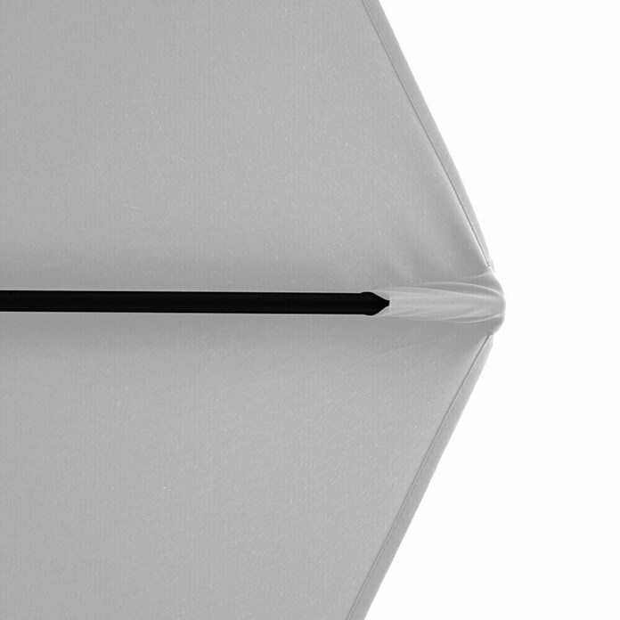 Doppler Ampelschirm Ax My Zone (Hellgrau, Bespannungsmaß (L x B): 3,31 x 3,31 m) | BAUHAUS