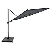 Doppler Ampelschirm Ax My Zone (Anthrazit, Bespannungsmaß (L x B): 3,31 x 3,31 m) | BAUHAUS