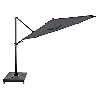 Doppler Ampelschirm Ax My Zone (Anthrazit, Bespannungsmaß (L x B): 3,31 x 3,31 m)