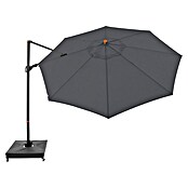 Doppler Ampelschirm Ax My Zone (Anthrazit, Bespannungsmaß (L x B): 3,31 x 3,31 m) | BAUHAUS