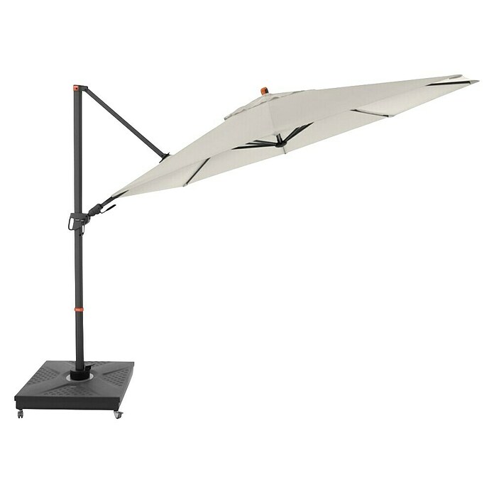 Doppler Ampelschirm Ax My Zone (Natur, Bespannungsmaß (L x B): 3,31 x 3,31 m) | BAUHAUS