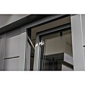 Telluria Gartenhaus Luminato 3930 inkl. Elektro-Set (Außenmaß inkl. Dachüberstand (B x T): 408 x 318 cm, Stahl, Weiß, Inkl. Innenwandverkleidung & Elektro-Set) | BAUHAUS