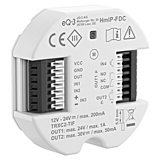 Homematic IP Türöffner-Steuerung Universal (L x B x H: 9,3 x 12,2 x 3,6 cm, Funk)