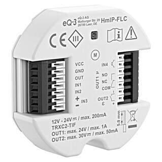 Homematic IP Controller Universal Motorschloss (Passend für: Intelligentes Türmanagement, Grau, B x L: 12,2 x 9,3 cm)