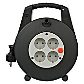 Brennenstuhl Kabelhaspel Vario Line (4 standen, 15 m, 16 A, Binnen)