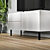 Pata para muebles (Ø x Al: 3 x 20 cm, Acero, Negro, 1 ud.) | BAUHAUS