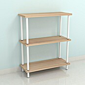Pata para muebles (Ø x Al: 3 x 30 cm, Acero, Blanco, 1 ud.) | BAUHAUS