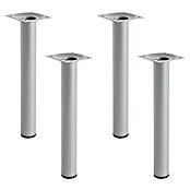 Pata para muebles (Ø x Al: 3 x 30 cm, Acero, Cromo, 1 ud.) | BAUHAUS