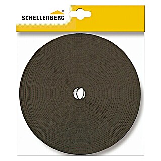Schellenberg Rollladengurt (Braun, Länge: 4,5 m, Gurtbreite: 18 mm)