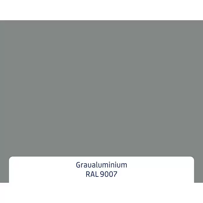 Hörmann EcoStar Haustür ISOPRO IP 770S - 110 x 210 cm, DIN Anschlag: Rechts, Graualuminium - Ein Farbtonmuster in Graualuminium, RAL 9007.