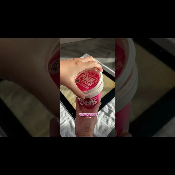 Star Drops The Pink Stuff Allzweckreiniger The Miracle Cleaning Paste - 850 g, Dose - #ThePinkStuff Paste transformations by @cleanwith_kayleigh 