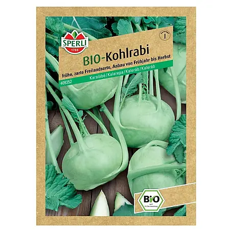 Sperli  Gemüsesamen BIO Kohlrabi