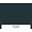 Hörmann EcoStar Haustür ISOPRO Secur IPS 780S (110 x 210 cm, DIN Anschlag: Links, Anthrazitgrau) | BAUHAUS