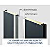 Hörmann EcoStar Haustür ISOPRO Secur IPS 780S (110 x 210 cm, DIN Anschlag: Links, Anthrazitgrau) | BAUHAUS