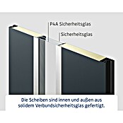 Hörmann EcoStar Haustür ISOPRO Secur IPS 780S (110 x 210 cm, DIN Anschlag: Rechts, Dark Oak) | BAUHAUS
