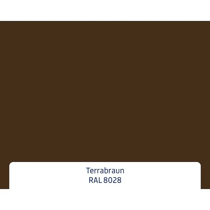 Hörmann EcoStar Haustür ISOPRO Secur IPS 020S - 110 x 210 cm, DIN Anschlag: Links, Terrabraun - Farbton Terrabraun RAL 8028, ein tiefes, erdiges Braun, ideal für natürliche und warme Designs.